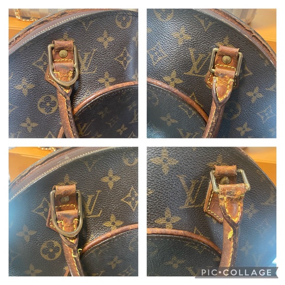 Authentic Louis Vuitton Monogram Ellipse Tote Handbag - Picture 13 of 14